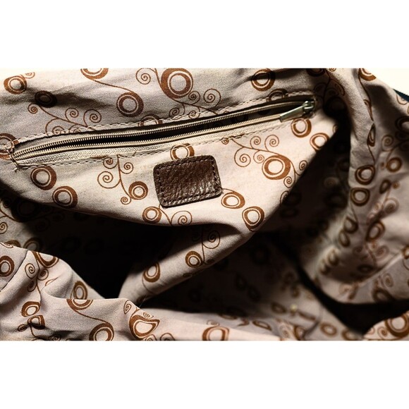 Handbag Blue purse pocket book shoulder - Picture 4 of 14